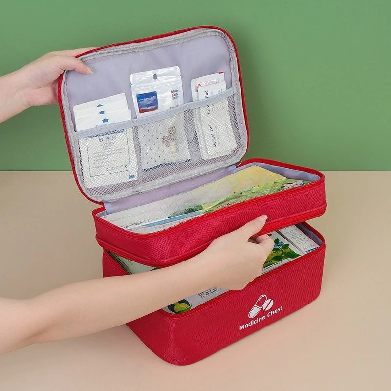 Bolsa organizadora para remédios